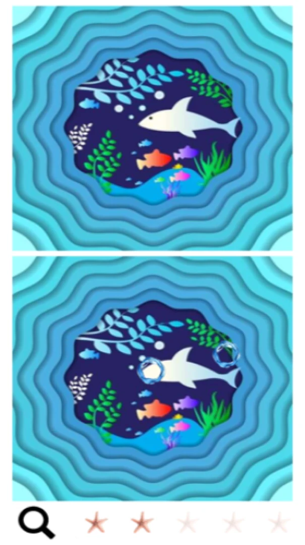 Spot a Difference Underwater screenshot