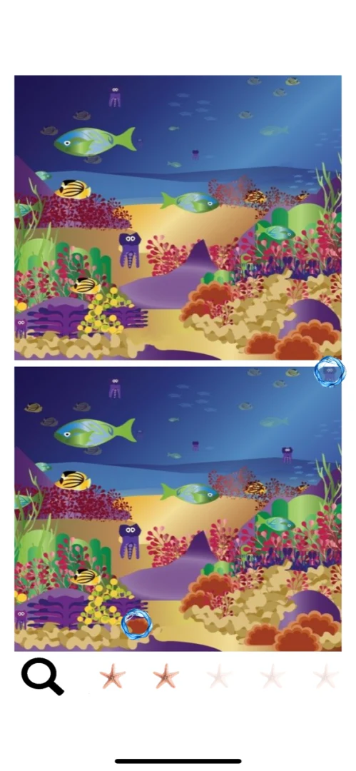 Spot a Difference Underwater screenshot